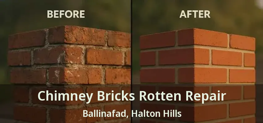 Chimney Bricks Rotten Repair Ballinafad, Halton Hills - ON