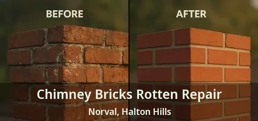 Chimney Bricks Rotten Repair Norval, Halton Hills - ON