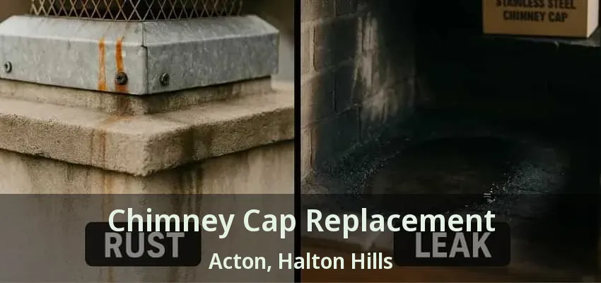 Chimney Cap Replacement Acton, Halton Hills - ON