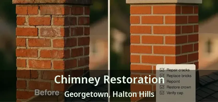 Chimney Restoration Georgetown, Halton Hills - ON