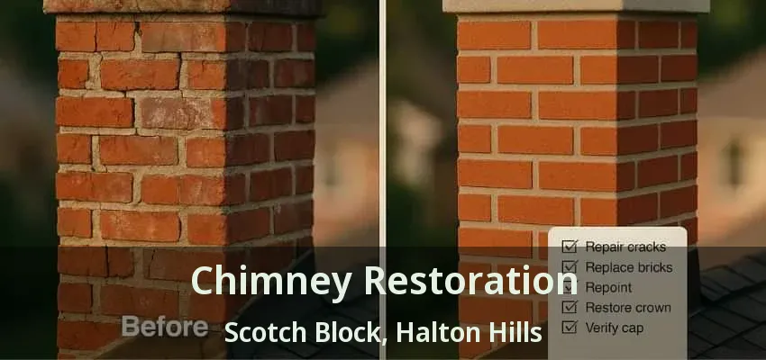 Chimney Restoration Scotch Block, Halton Hills - ON