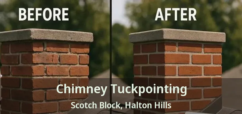 Chimney Tuckpointing Scotch Block, Halton Hills - ON