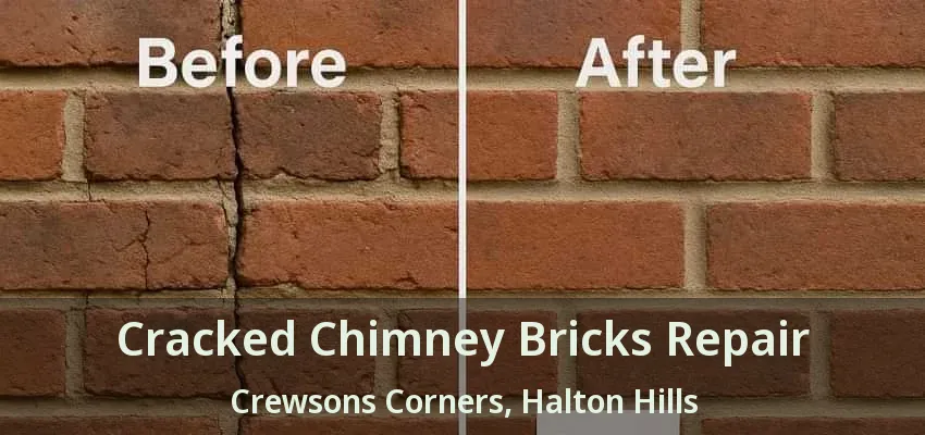 Cracked Chimney Bricks Repair Crewsons Corners, Halton Hills - ON