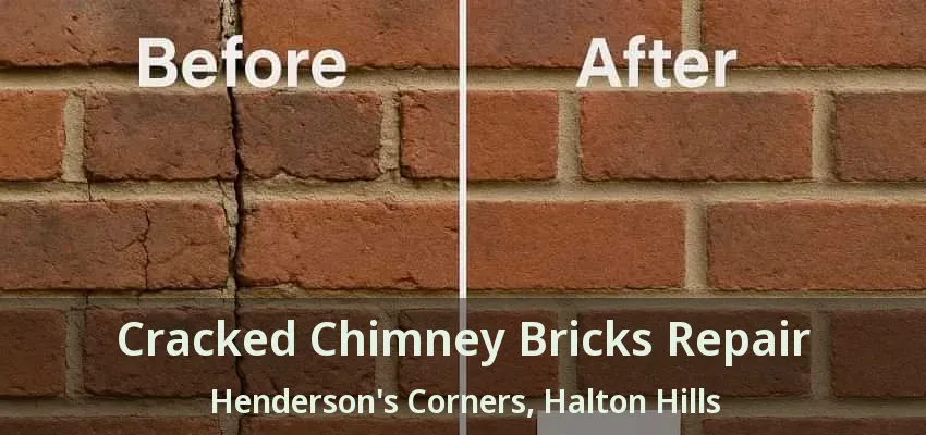 Cracked Chimney Bricks Repair Henderson's Corners, Halton Hills - ON
