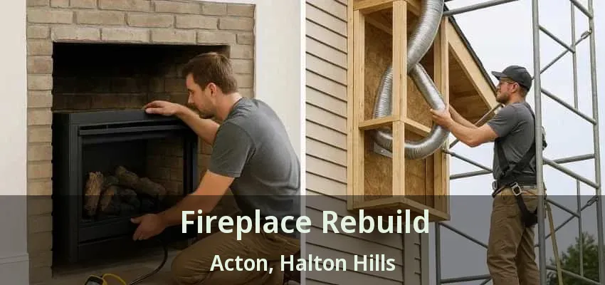 Fireplace Rebuild Acton, Halton Hills - ON