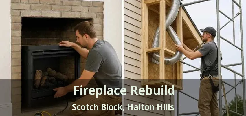 Fireplace Rebuild Scotch Block, Halton Hills - ON