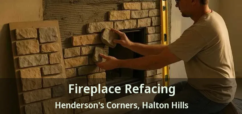 Fireplace Refacing Henderson's Corners, Halton Hills - ON