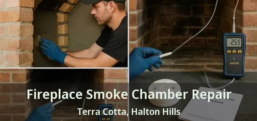 Fireplace Smoke Chamber Repair Terra Cotta, Halton Hills - ON
