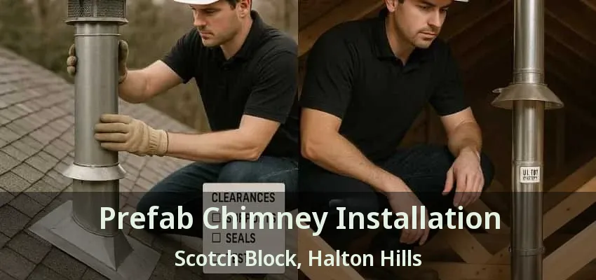 Prefab Chimney Installation Scotch Block, Halton Hills - ON