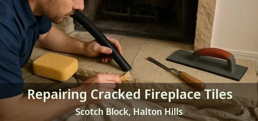 Repairing Cracked Fireplace Tiles Scotch Block, Halton Hills - ON